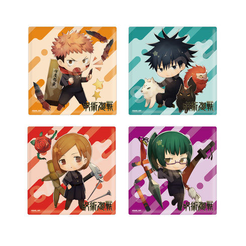 『呪術廻戦』ビッグスクエア缶バッジ 01 第1弾 (全12種)B BOX